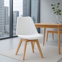 Silla Ema Tulip Blanca