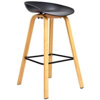 SILLA DE BAR MISURI NEGRA