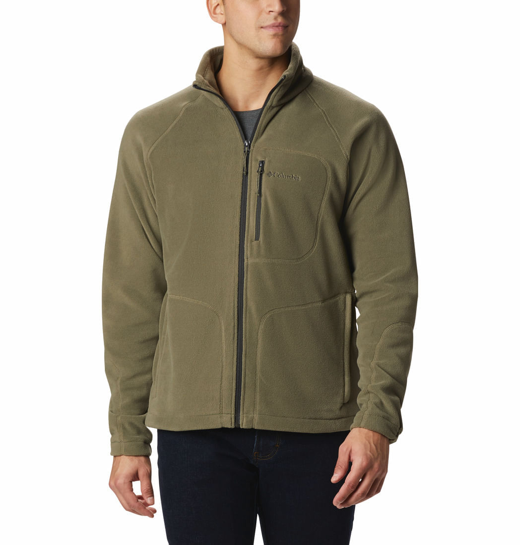 Polar Para Hombre Cierre Completo Fast Trek™ III Verde Vestuario