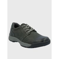 Zapato Para Hombre Cuero Duran Gris Oscuro Hush Puppies