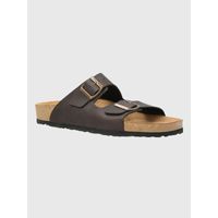 Sandalia Para Hombre Sintetico Kano Marron Oscuro Hush Puppies