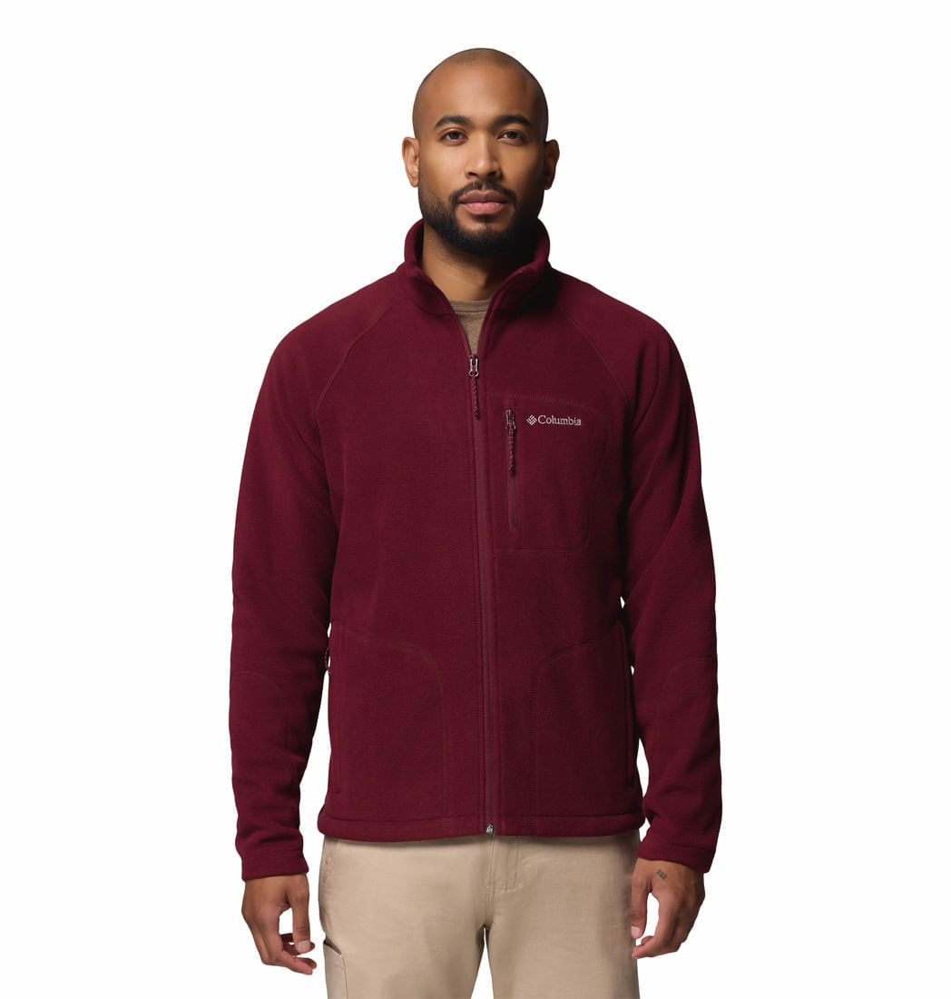 Polar Para Hombre Cierre Completo Fast Trek™ III Rojo Vestuario