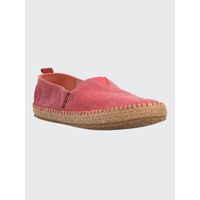 Alpargata Para Hombre Textil Hubert Rojo Hush Puppies