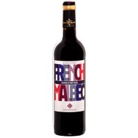 Vino Tinto FRENCH MALBEC Botella 750ml