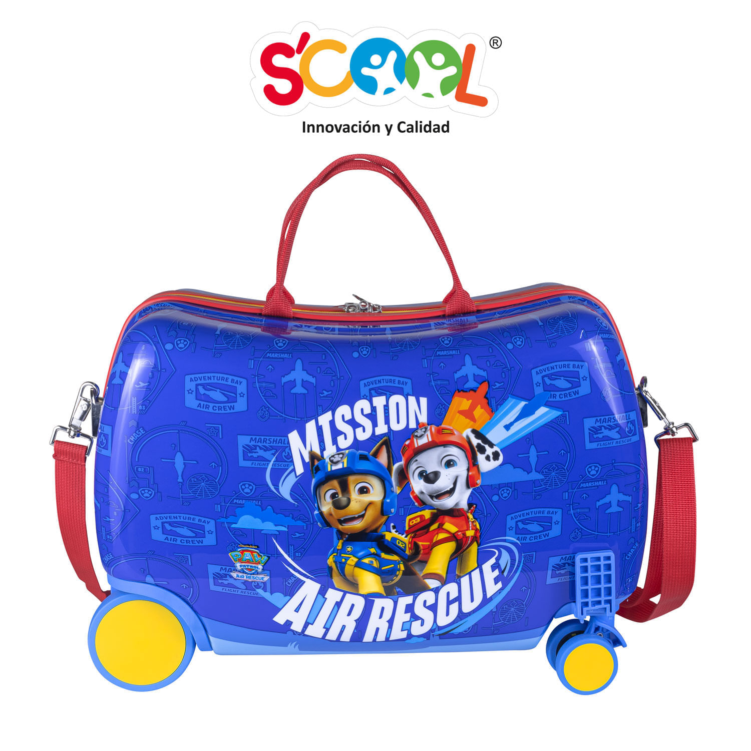 Maleta De Viaje Scool Paw Patrol