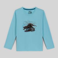 Polo Niño Ml Jurassic Solid Dino