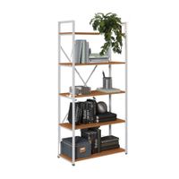 Estante London 150cm Canela/Metal Blanco Orange