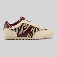 Zapatillas Urbanas Mujer Malabar Collection Zebra Crema