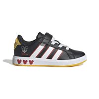 Zapatillas Urbanas Adidas Niño Grand Court Mickey El K Jq7829 Negro