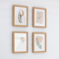 Set x 4 Portarretratos 10x15cm Natural Orange