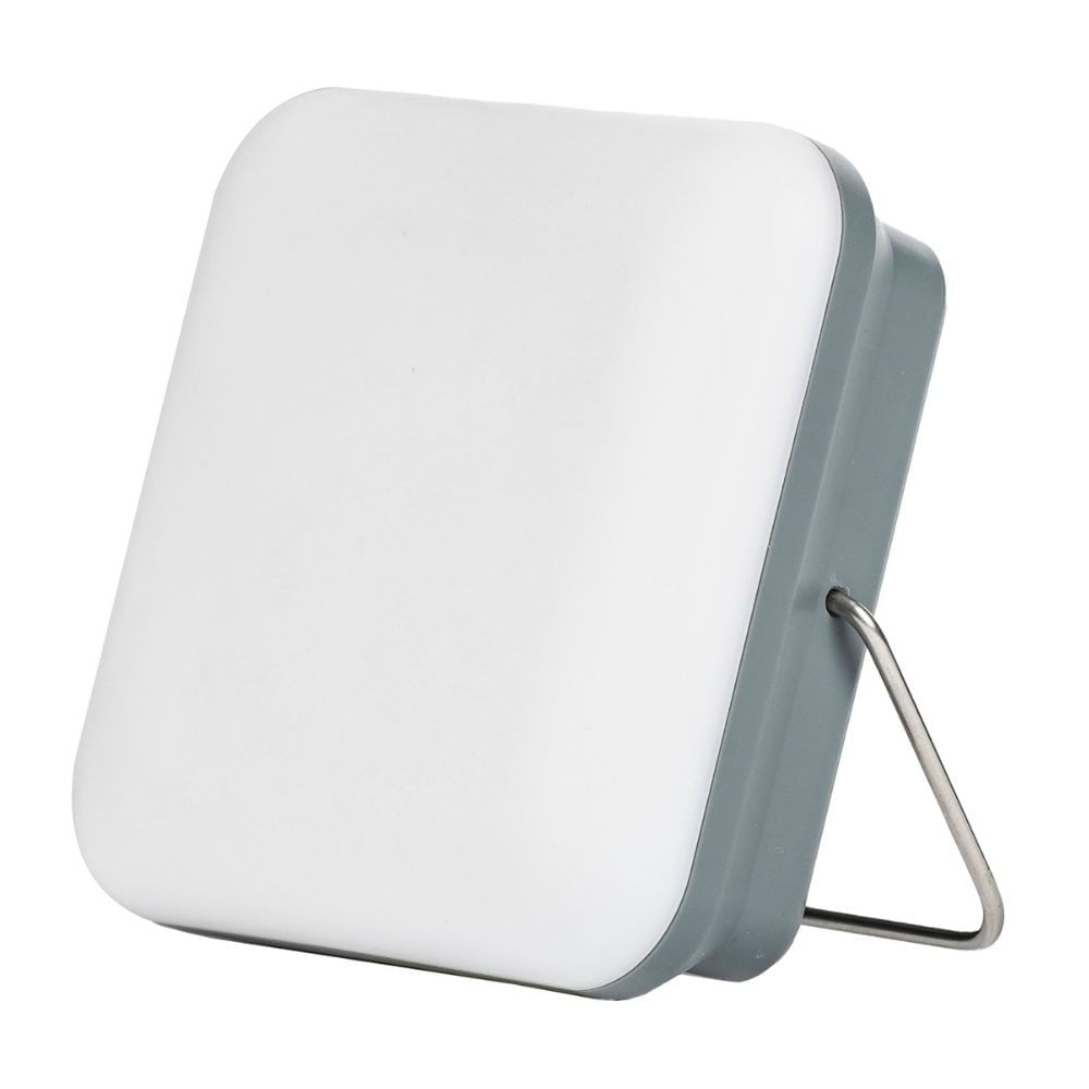 Lámpara Solar Portatil Gris