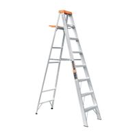 Escalera Tijera Truper 7 Pasos con bandeja Aluminio
