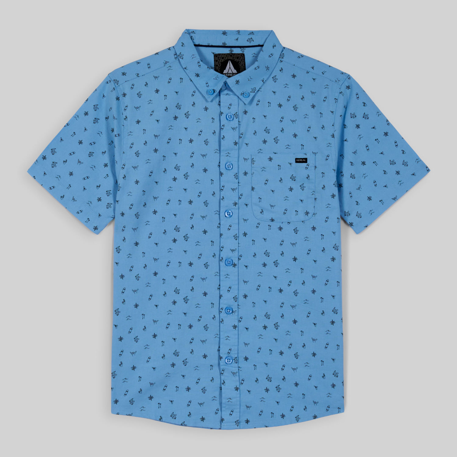 Camisa Para Teen Niño Aereal Mini Print G