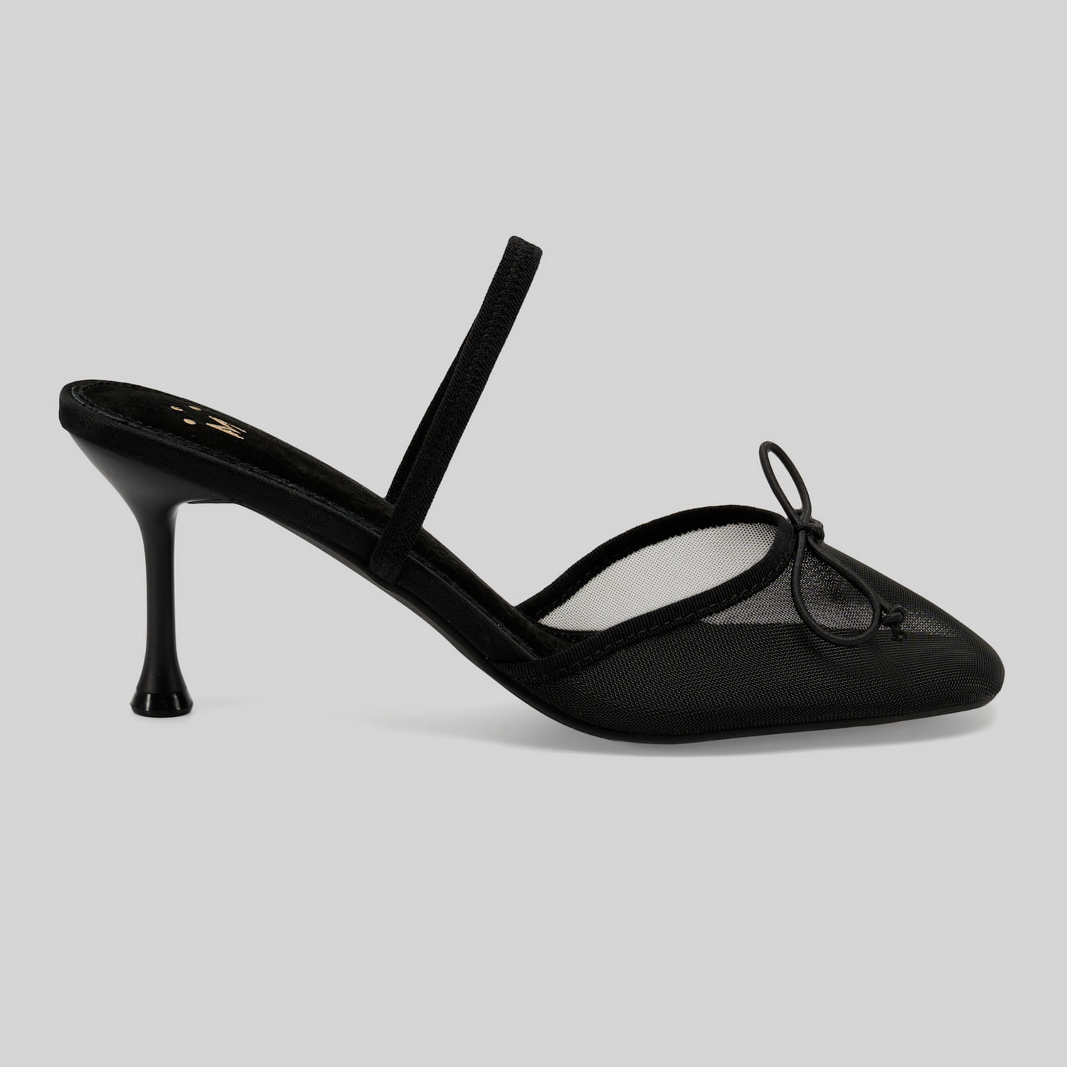 Zapatos De Vestir Mujer Malabar Collection Curvamesh Negro