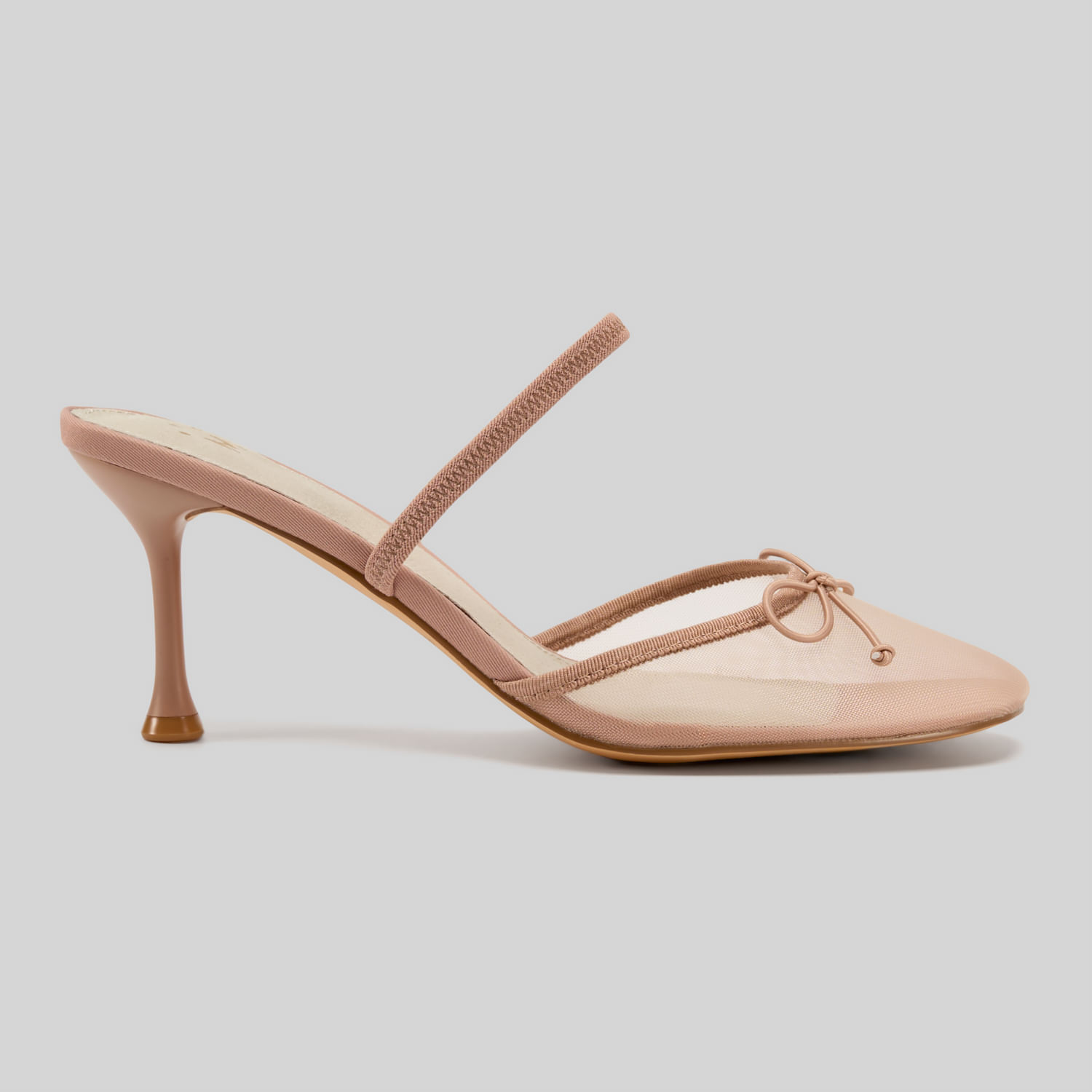 Zapatos De Vestir Mujer Malabar Collection Curvamesh Nude