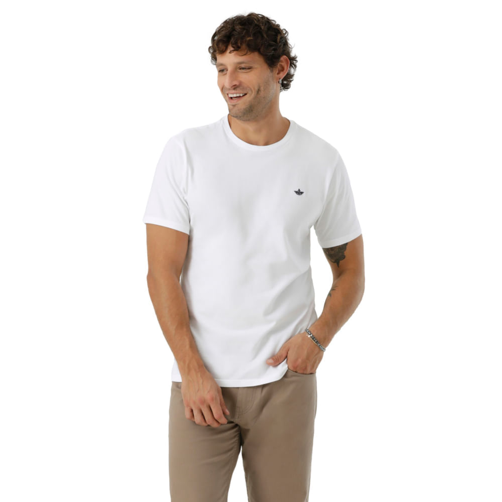 Polo Crewneck Blanca Dockers