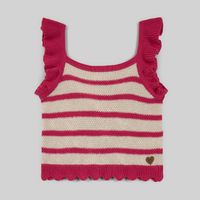 Polo Para Niña Circus Hilos Blossom Ecru