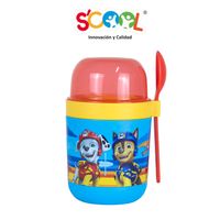 Vaso Yogurt Scool Con Cuchara 680 Ml Paw Patrol Niño