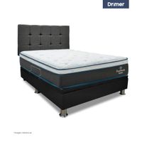 Boxet Pure Fresh 1.5 Plazas Cuadros Gris