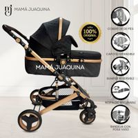 Coche Moisés «LOVY BABY» Negro