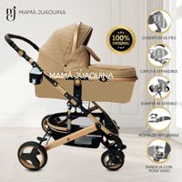 Coche Moisés «LOVY BABY» Beige