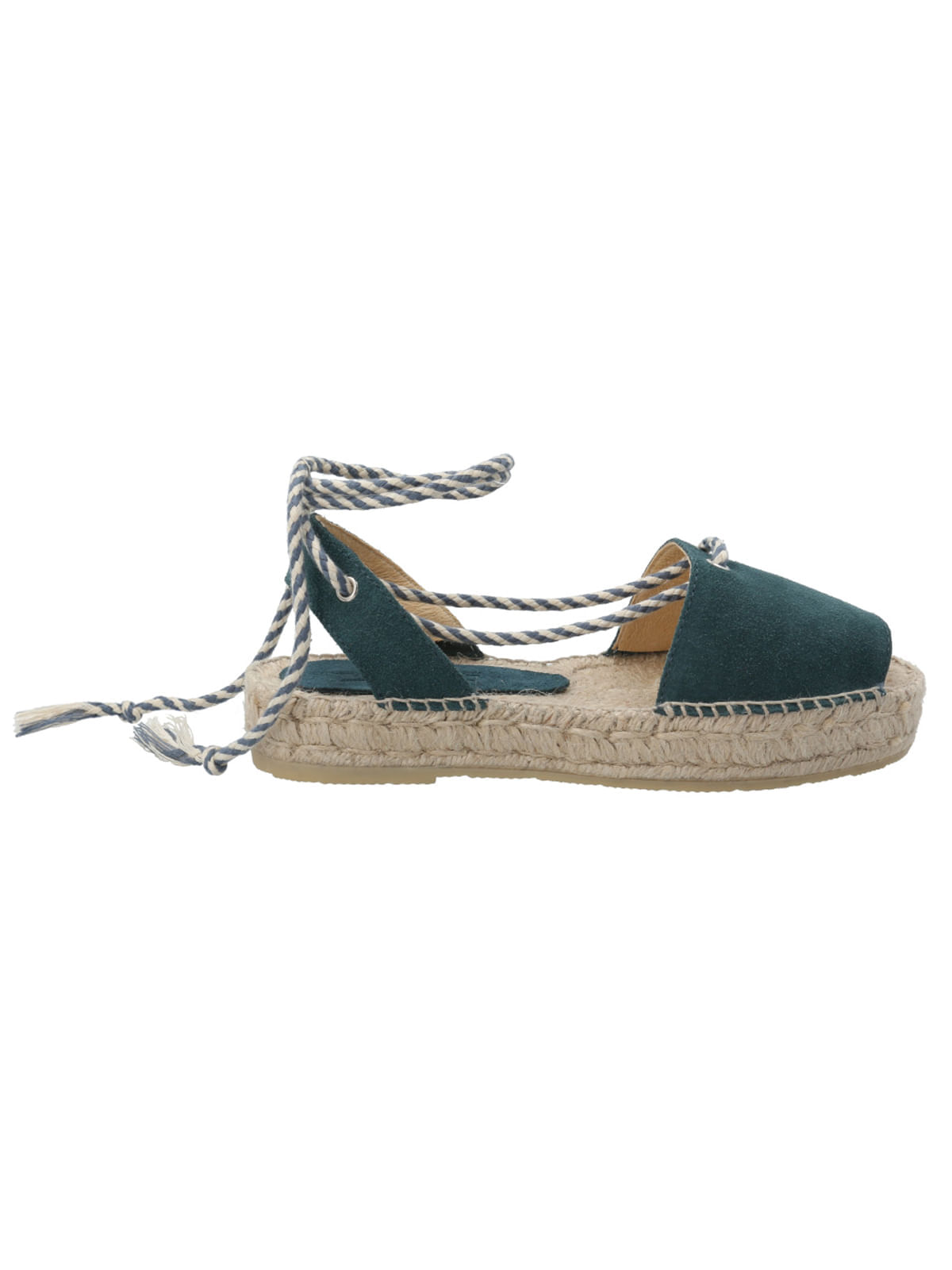 Alpargata Para Mujer Cuero Ivy Negro Rockford