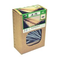 Tornillo Aglomerado Cs Pz Acero 6x70 40 unidades Standers