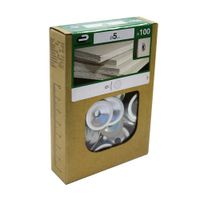 Arandela para tornillo M5 Drywall Zn/cr 100 unidades