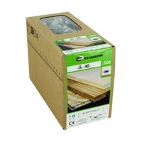 Tornillo Pz Avellanado Zinc 5x40mm para madera 500 unidades Standers