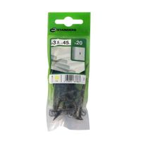 Tornillo para placas de Yeso Avellanada 3.5x45 20 unidades