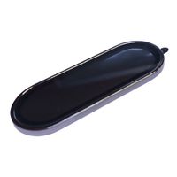 Protector de Cámara para Samsung A56, Transparente con borde negro