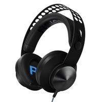 Audífonos gamer Lenovo Legion H300 alambrico, conexión 3.5 mm/USB, sonido estéreo claro, micrófono ajustable con cancelación de ruido