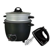 Combo olla arrocera 1.2l RC6ES + batidora manual 300w imaco HM3025N