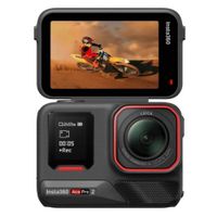 Cámara de acción Insta360 Ace Pro2 8K Standard, estabilización FlowState, resistente al agua, batería de larga duración, negro