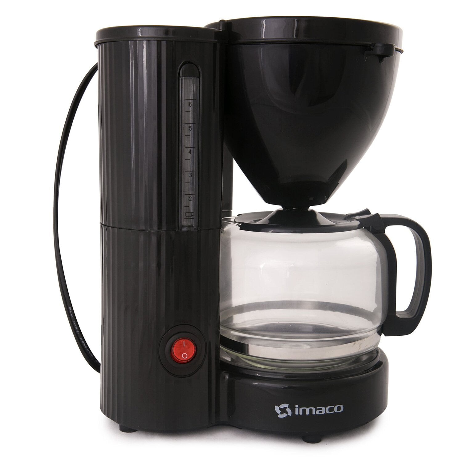 Cafetera Eléctrica ICM608N 6 a 8 Tazas Negro