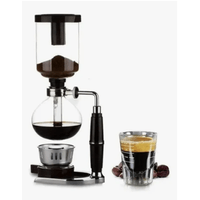 Cafetera Sifón De 360 Ml Negro