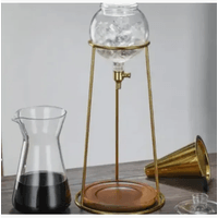Cafetera De Goteo Frio De 400 Ml Dorada