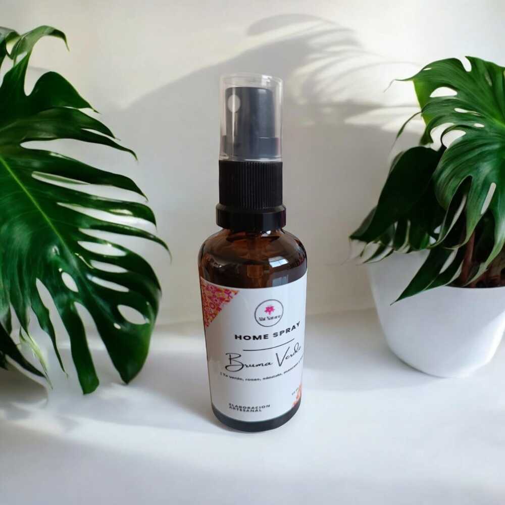 HOME SPRAY AROMATIZADOR DE AMBIENTE Y TEXTIL BRUMA VERDE 50 ML