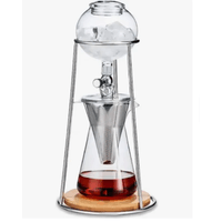 Cafetera De Goteo Frio De 400 Ml Plateado