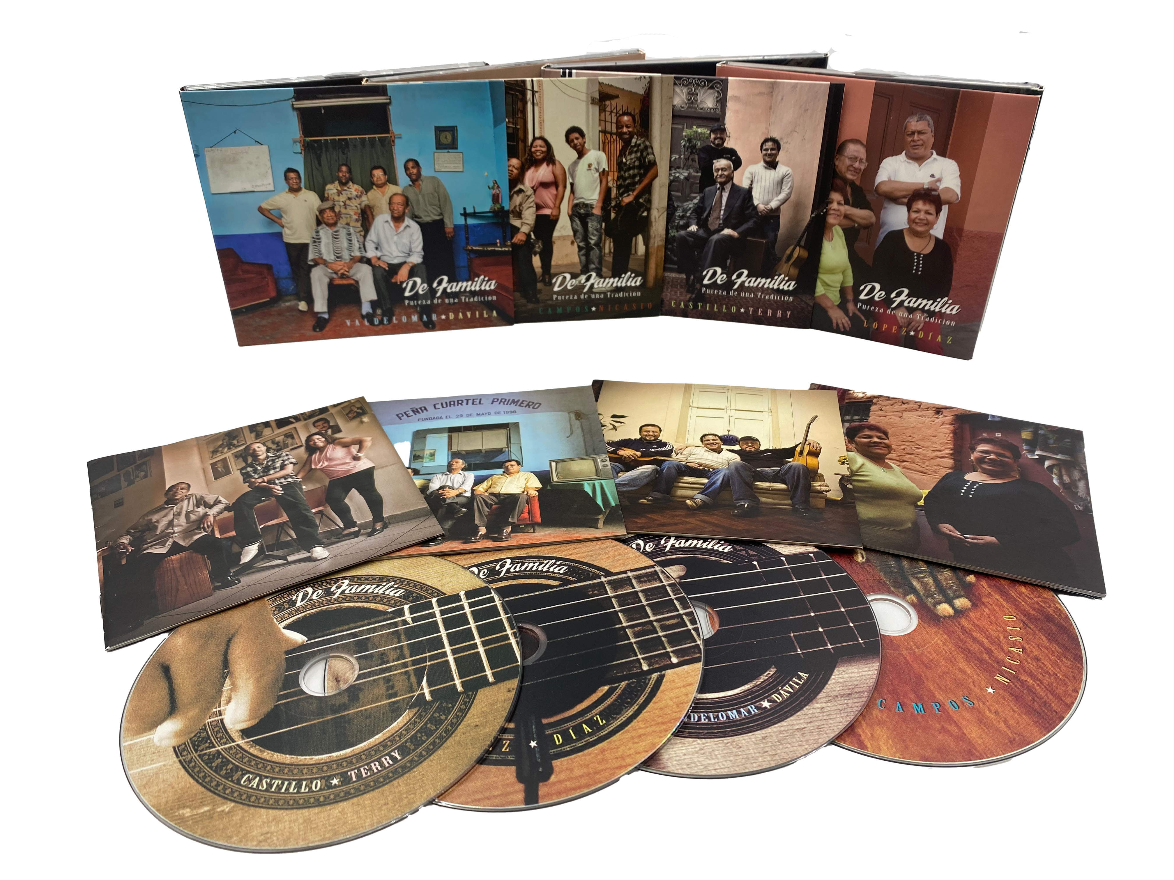 Boxset Cd De Familia Purezas De Una Tradición