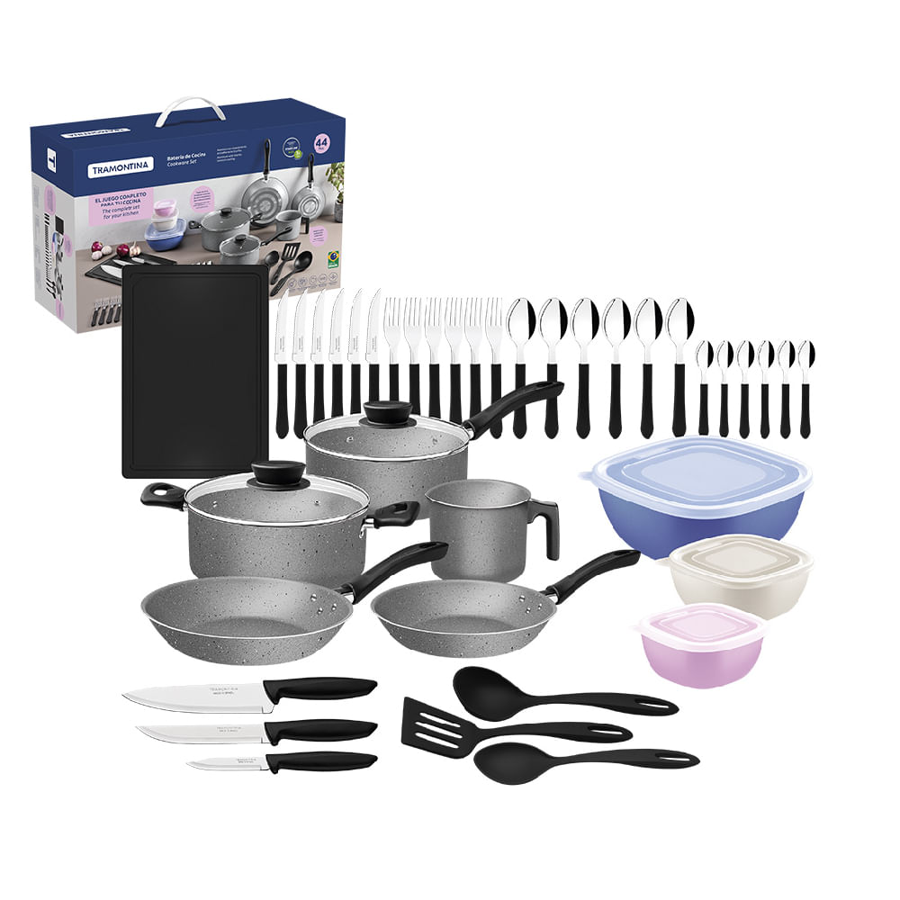Batería de Cocina de 44 Pz Tramontina - 28399602