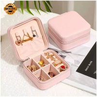 Maletín Estuche Organizador Joyero de Viaje Rosa MDA290040