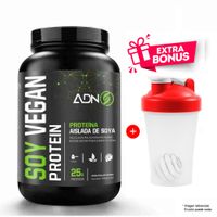 ADN NUTRITION SOY VEGAN PROTEIN 1.500 G VAINILLA + SHAKER