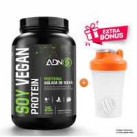 Proteína de Soja SOY VEGAN 1.5 KG CHOCOLATE + SHAKER