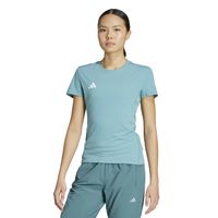 Polo Deportivo Adidas Mujer Adizero E Tee Jm8337 Turquesa
