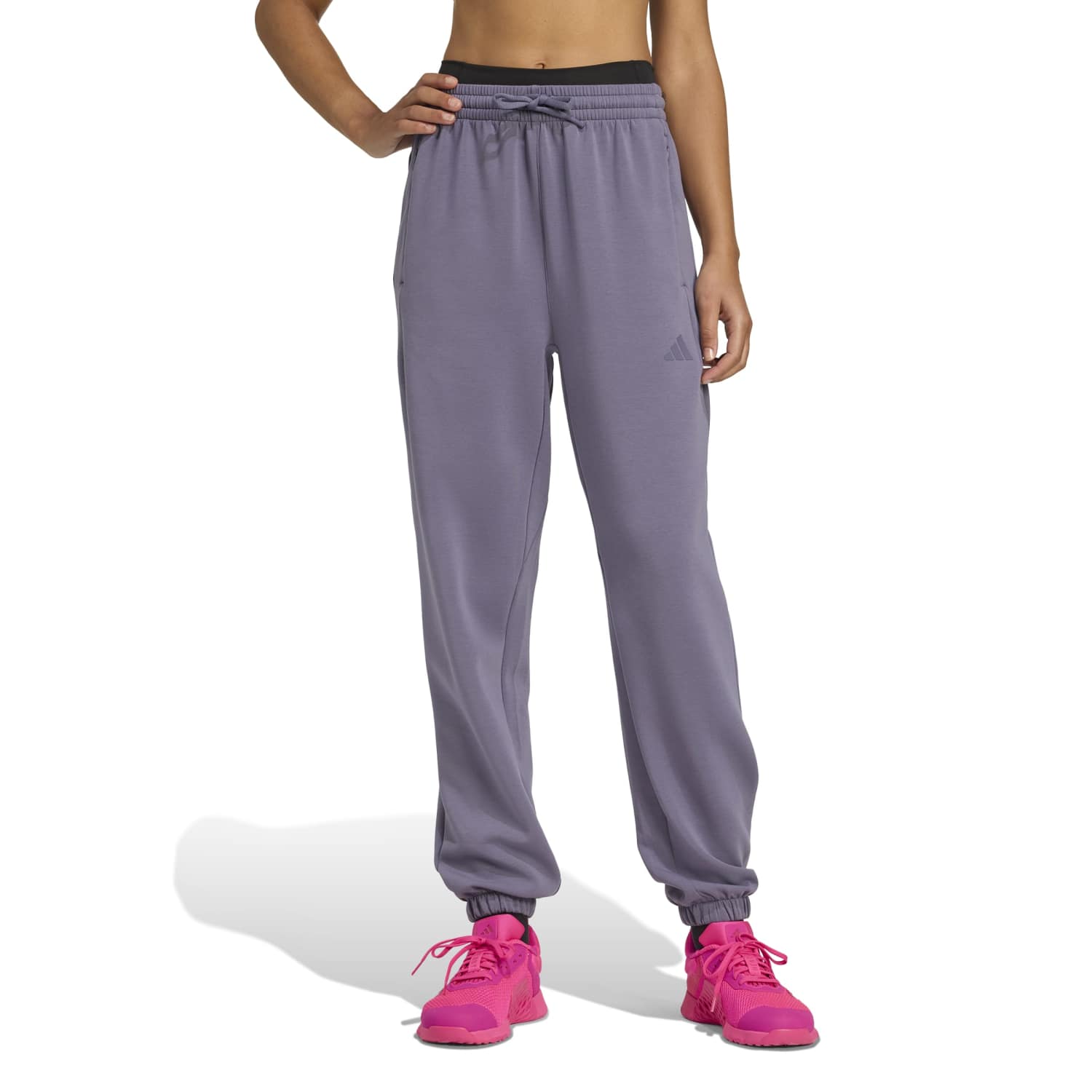 Pantalon De Buzo Adidas Mujer D4T Power Jx3137 Purpura