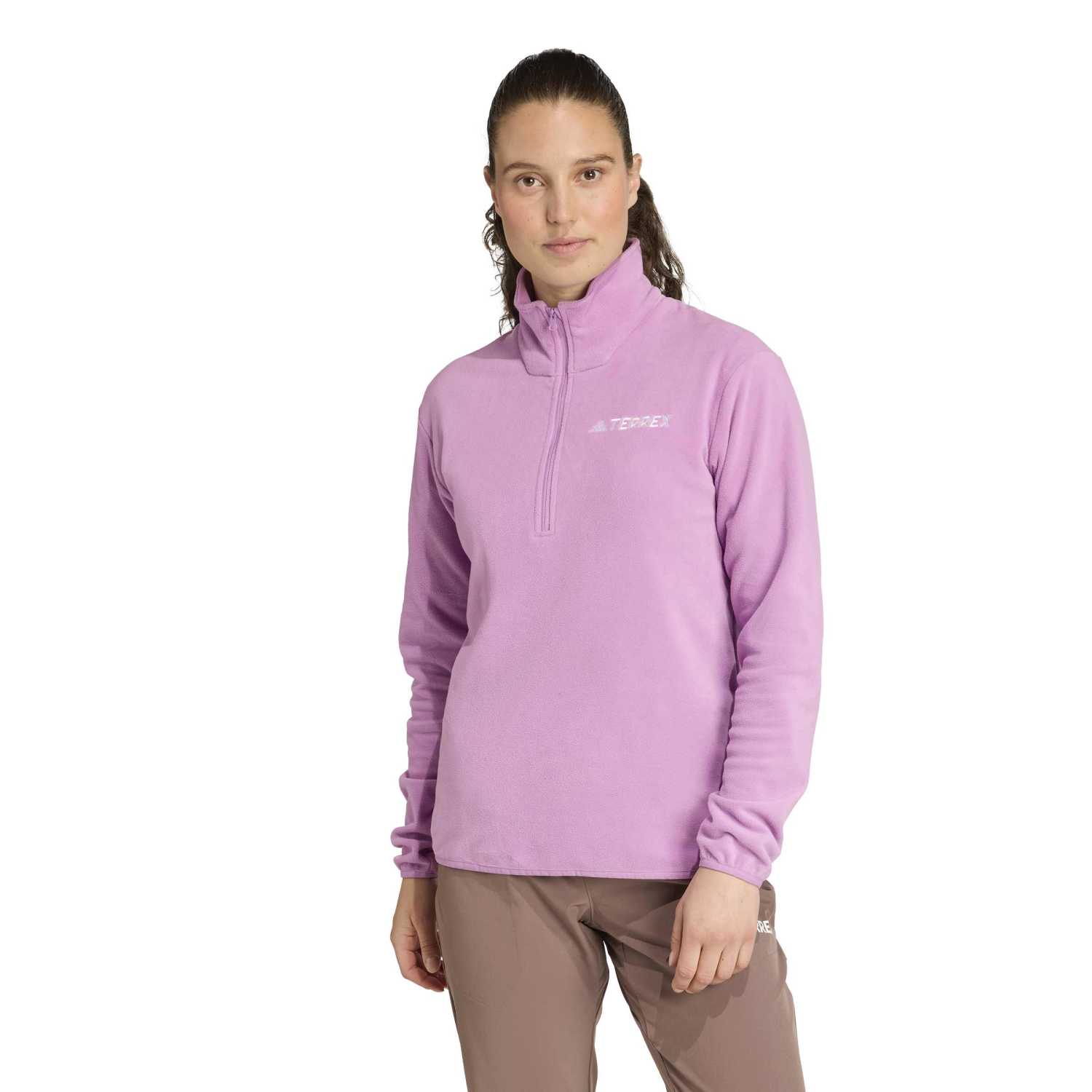 Casaca Deportiva Adidas Mujer Senderismo Terrex Jm3120 Purpura