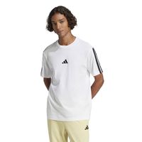 Polo Deportivo Adidas Hombre Essentials 3-Stripes Jw1952 Blanco
