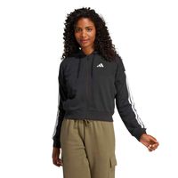Casaca Deportiva Adidas Mujer Essentials 3-Stripes Je0052 Negro