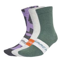 Medias Deportivas Adidas Unisex Mt Sck 3Pp L Jx1095 Plomo